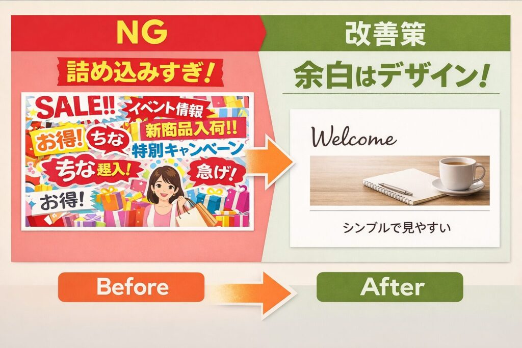 余白がないサンプル画像